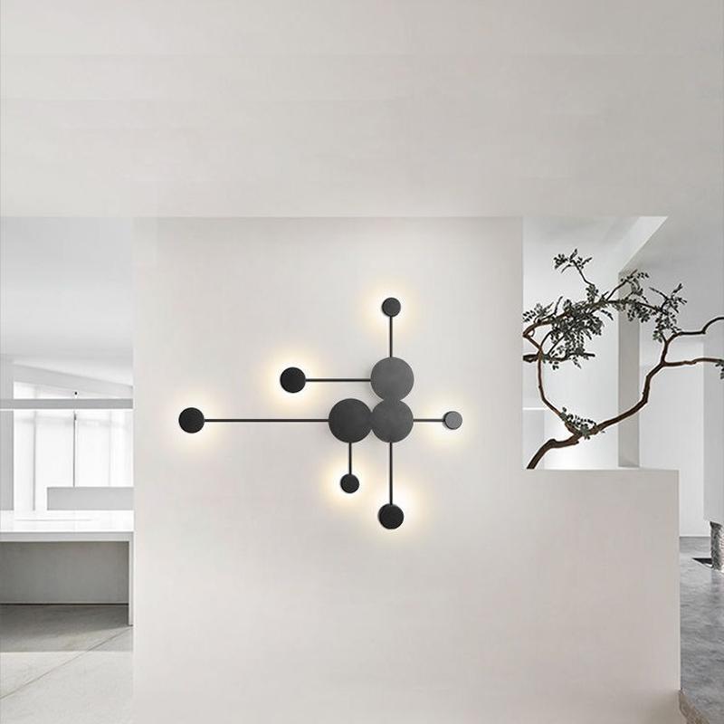 Фон для гостиной, настенный светильник, украшение, новый настенный светильник, супер яркий, креативный, минималистичный, прикроватный светильник для спальни