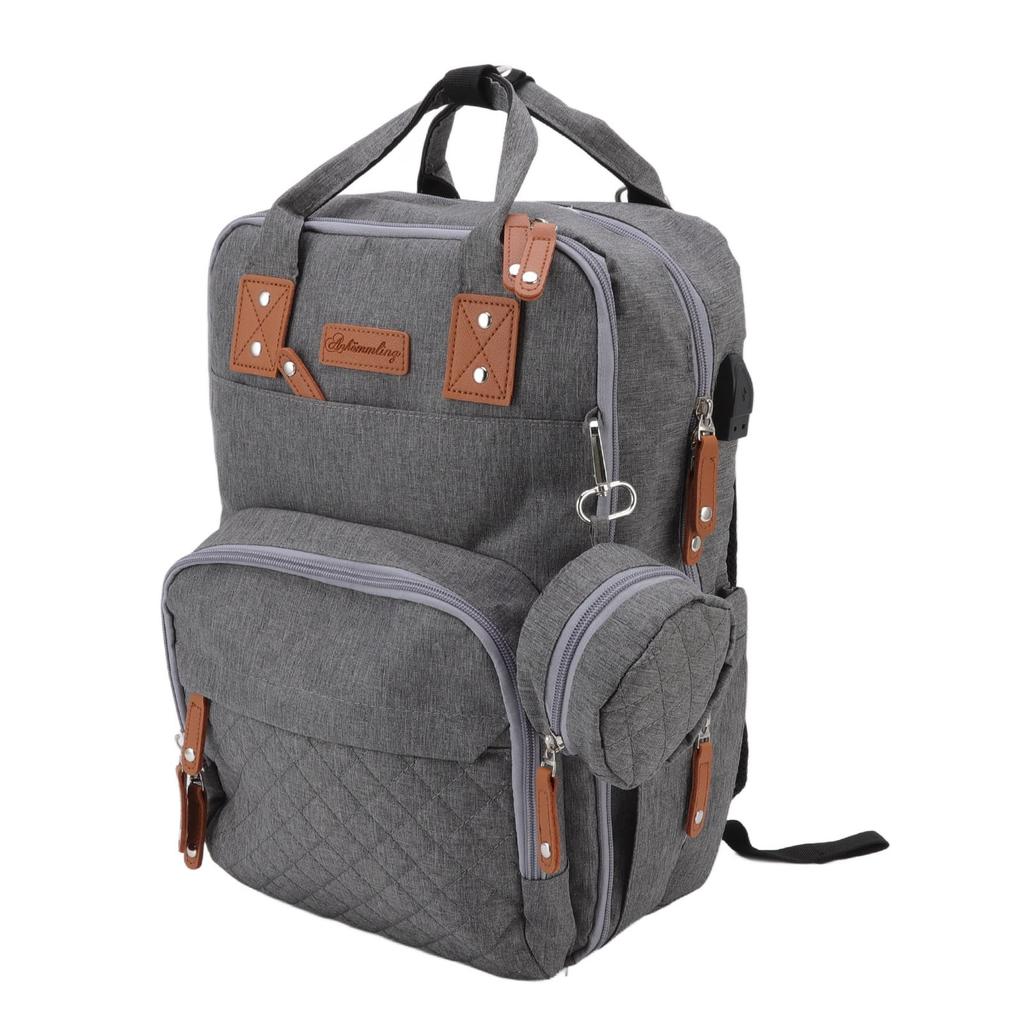 Сумка для подгузников, рюкзак с вышивкой, на два плеча, 20 л, большая вместимость, рюкзак для мам, сумка для подгузников с