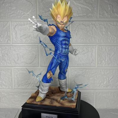Аниме Dragon Ball Фигурка Демонизированный Веджета Модель Супер Сайян Статуэтка из ПВХ Коллекционная Декор для Стола Игрушка Подарок Мальчику на День Рождения