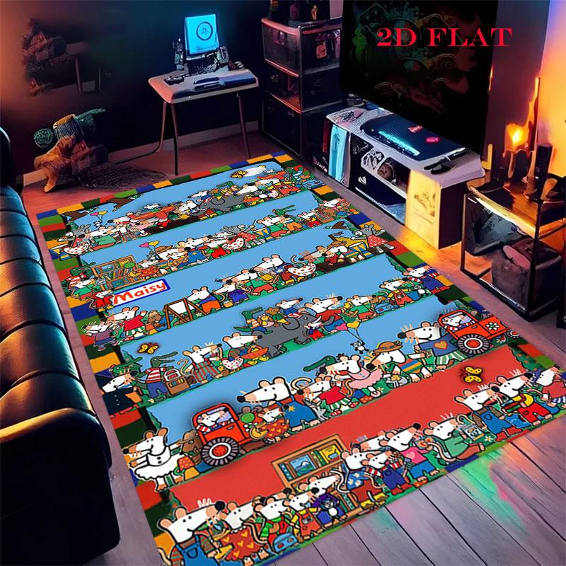 Lucky Luke Carpet Rug for Living Room Bedroom Home Sofa Decoration,Kids play Nonslip Floor Mat