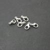 12 мм крючок с пряжкой из когтя лобстера для DIY ожерелья браслет ножной браслет изготовление ювелирных изделий ремесло крюк цепочка застежка крюк для ювелирных изделий посеребренный крючок для лобстера