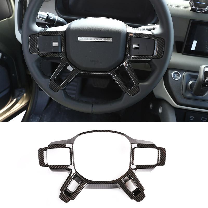 ABS Carbon Fiber For Land Rover Defender 110 2020-2024 Car Interior Modification Protection Cover Decorative Patch Accessories