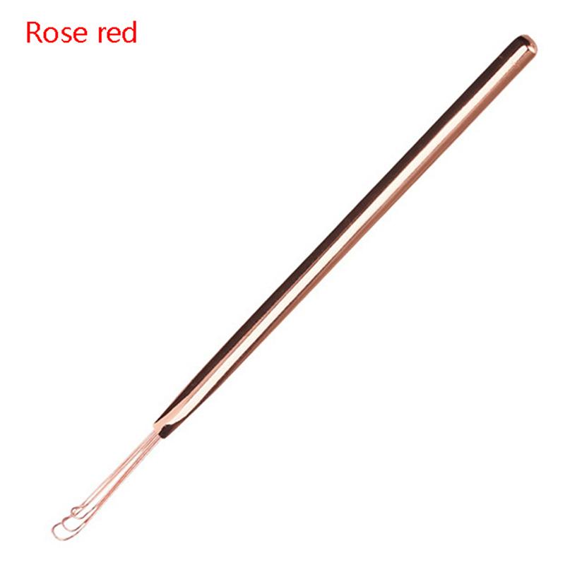 1PCS Portable Dig Ear Curette Tools Stainless Steel Ear Pick Cleaner Digging Earpick Cleaner Ear Spoon Ear Cleaning Tool