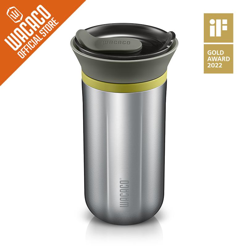 Кофейник WACACO Cuppamoka, портативная капельная кофеварка с 10-конусным бумажным фильтром, кофе из нержавеющей стали