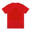 Vintage Funny Insert Cheesy Bread Meme Graphic T-shirt Men Women Fashion Short Sleeve T-shirts Cotton Comfort Oversized T Shirts