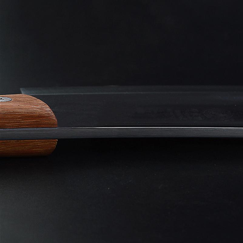 7.5 Inch Dengjia Kitchen Knives Wood Handle Sharp Machete Chopper Cleaver Handmade Forged Knife Bone Meat And Poultry Tools