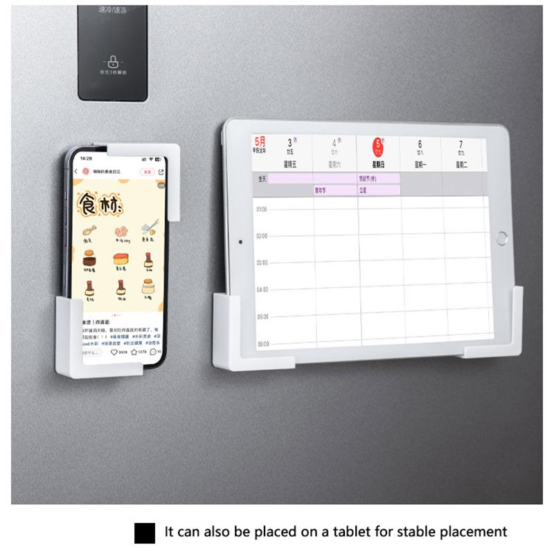 Многофункциональный настенный держатель для телефона, планшета, подставка для зарядки, держатель для очков, для кухни, кровати, офиса, гостиной