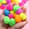 12 шт. светодиодных шариков-пуфферов, пасхальные яйца, светящиеся игрушки для детей, светящиеся сжимаемые сенсорные шарики, игрушки-фиджет, наполнители для пасхальных яиц, сувениры для вечеринок, пасхальная корзина