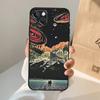 Чехол для телефона Луна Звезды Космос Для iPhone 17 Air 16 15 14 13 12 11 Pro Max 12 13 mini 15 16 Plus 16e Чехол