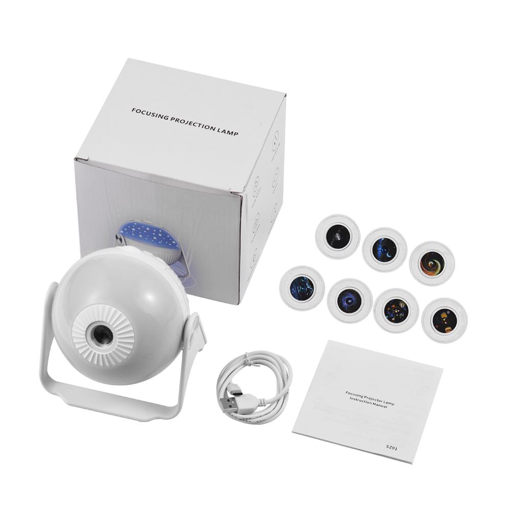 Галактика Проектор Луна лампа-Детский Ночник Звездный Планетарий Проектор 7 в 1 Созвездие