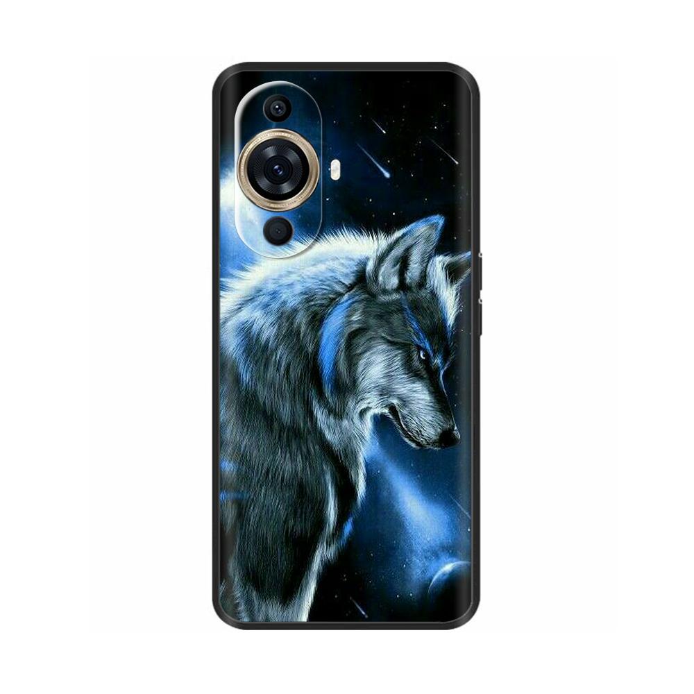 Чехол для Hauwei NOVA 11 Pro Чехол для телефона с рисунком кота и льва Для Huawei Nova 11 Ultra Nova11 Pro 11Pro 11i Силиконовая задняя крышка Fundas