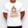 Буддийская йога Индуистский ОМ Медитация Гармония Дзен Любовь Религия Мир Будда Унисекс Футболка