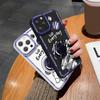 Для iPhone 16 15 14 Pro Max Redmi Note 13 12 Pro Samsung S25 S24 Ultra A13 A14 A15 A16 Мягкий силиконовый чехол для защиты линз с изображением астронавта