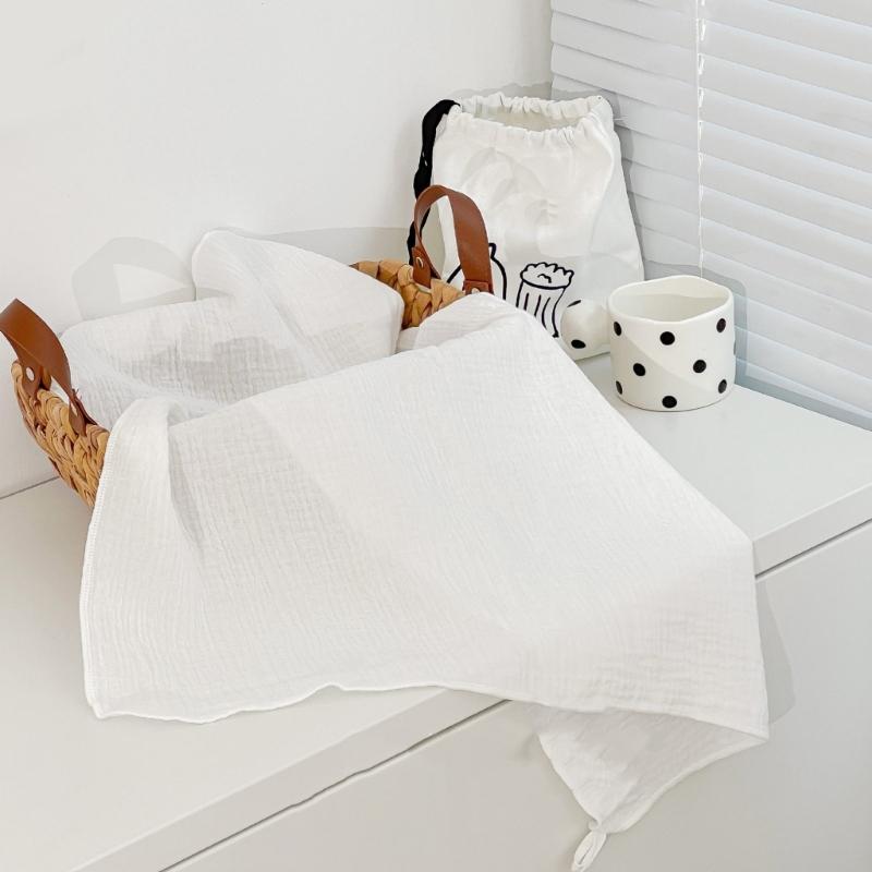Set of 3/4pcs Baby Square Towel Infants Saliva Towel, Toddlers Drooling Bib Hand Washcloth Burping Cloth Shower Gift