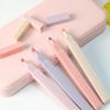 6/12Pcs Pastel Color Highlighter Pen Double Tip Marker Pens Fluorescent Pen Drawing Highlighters Cute Stationery School Supplies