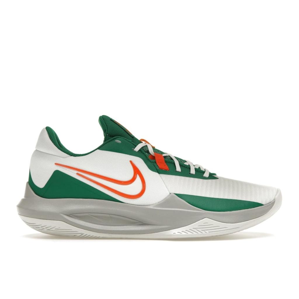 Nike Precision 6 Malachite Safety Orange Unisex Sneakers White Sundial DD9535-103