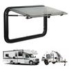 RV Push Out Window Acrylic Glass Camper Window 730x430mm UV Proof Keep Insects Out Waterproof for Trailers Motorhomes