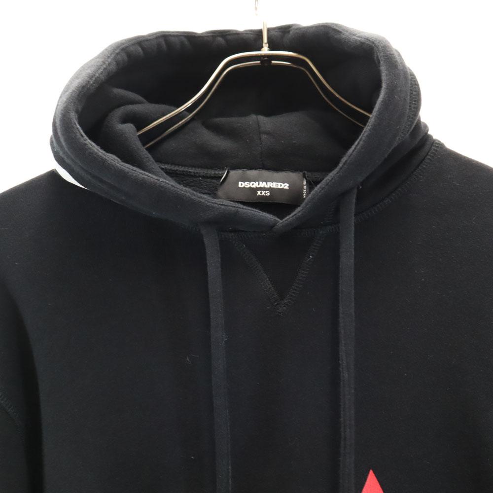 Dsquared2 Сделано в Италии Пуловер Parker с длинным рукавом XXS черный Женский Б/у