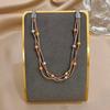 Gold Silver Color Wrap Beaded Bracelets Round Beads Party Jewelry Elegant Wrist Chain  Women