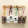Anti-lost West Highland Doll Plush Hanging Pendant Creative West Highland Bag Pendant  Gift