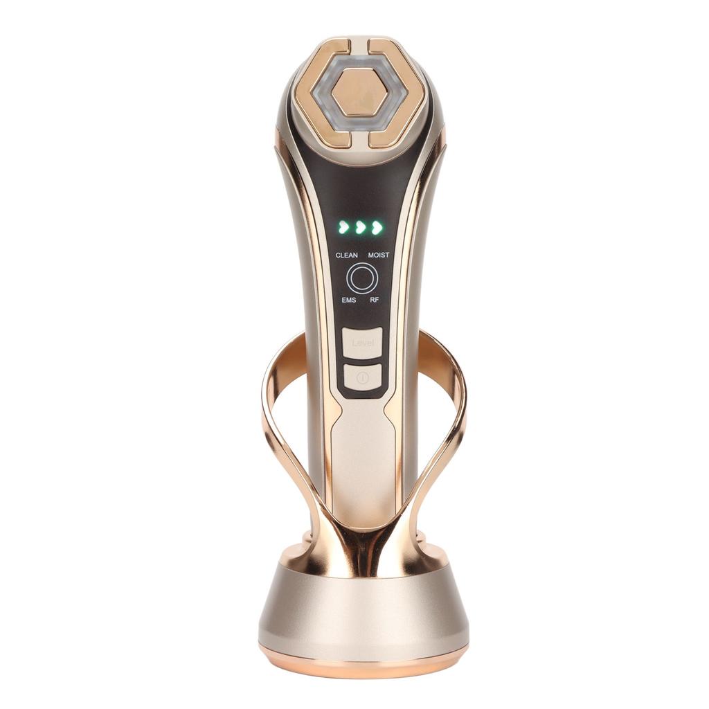 Rf Radio Frequency Facial Machine Bright Skin Red Blue Light Positive Negative Ion Facial Beauty