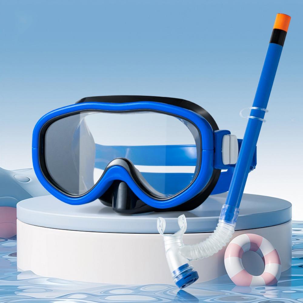 Waterproof Kid Snorkel Set Eyewear Children Surfing Glasses Kids Snorkeling Goggles  Beach