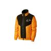 Спортивная куртка со спортивным воротником из синтетического наполнителя Мужская куртка золотисто-оранжевая BV4583-886