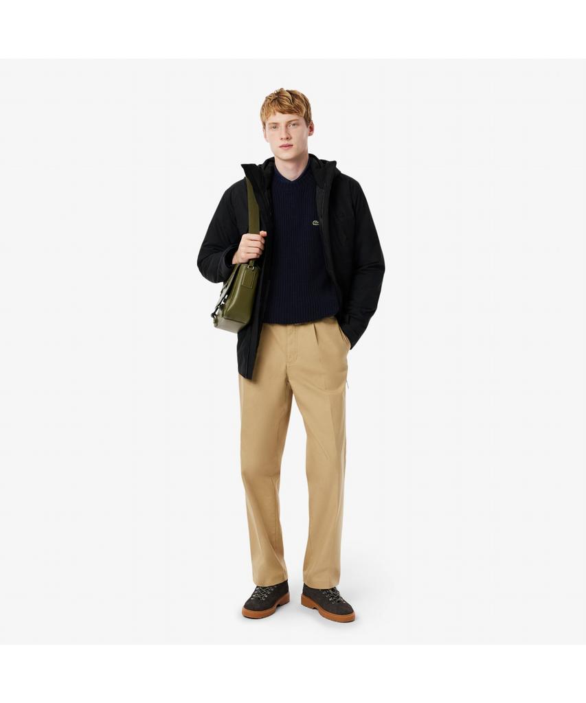 LACOSTE Men'S Rib Knit Crew Neck Sweater Ah3142-55N 166