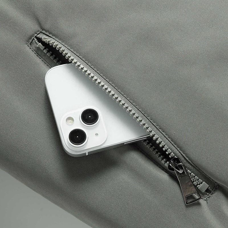 Куртка с воротником-стойкой, мужская деловая куртка на весну и осень, свободная куртка с воротником-стойкой большого размера, повседневная универсальная однотонная куртка Tide