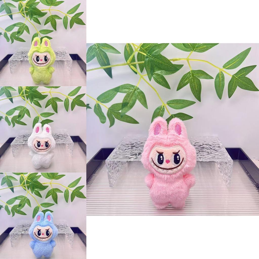Очаровательный плюшевый брелок-кукла Лабубу, мягкая набивная игрушка-кролик, идеально подходит для коллекционеров