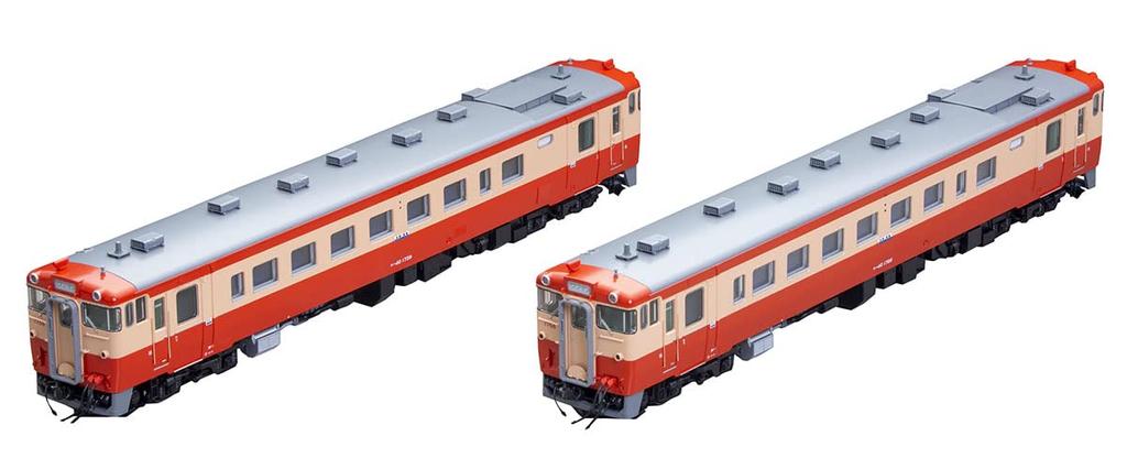 TOMIX HO Gauge JR Kiha40 1700 Type JNR General Color Set HO9082 Railway Model Diesel Car