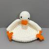 Duck Panda Crochet Coaster Heat-resistant Kitchen Handmade Countertop Table Protection Non-slip Mug Coffee Tea