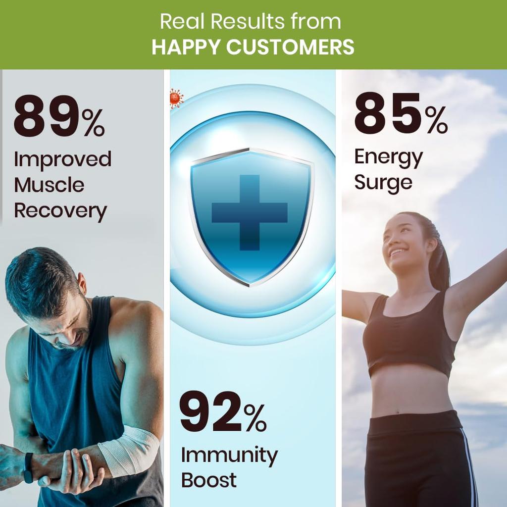 Vlado's Himalayan Organics Spirulina 2000 Mg Capsules Organic Green Superfood Supplement For Daily Wellness Support 60 Count