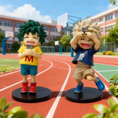 11 см Аниме Фигурка Boku no Hero Academia Детство Мидории Изуку Фигурка Милая Фигурка Бакуго Кацуки ПВХ Коллекционные Игрушки