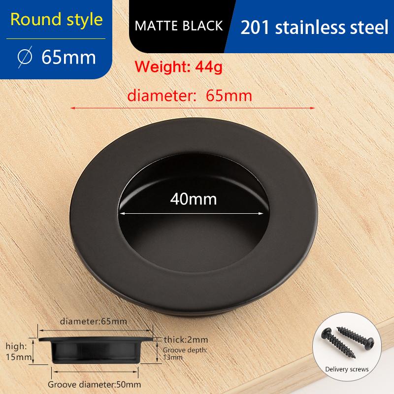 Невидимые Врезные Мебельные Ручки скрытые ручки для шкафа с раздвижными дверями ручки для ящиков скрытая ручка нержавеющая сталь