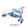 BMW M340I 3.0T Titanium Alloy Quad-Exhaust System for Mid- and Rear-Section Modification: Single-Muffler, Dual-Valve Design.