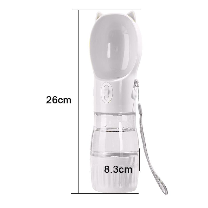 Уличная портативная бутылка для воды для собак маленьких, средних и больших собак, кошек, дорожная, походная, миска для корма для домашних животных, принадлежности для французских бульдогов и йоркширских пород