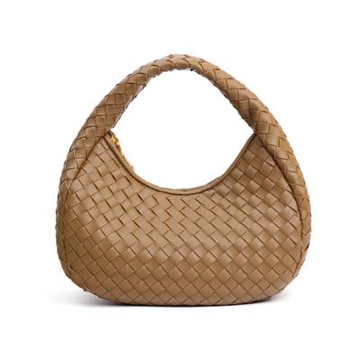 Роскошная сумка из тканой искусственной кожи Moon Bag Легкая маленькая женская сумка-хобо Nich