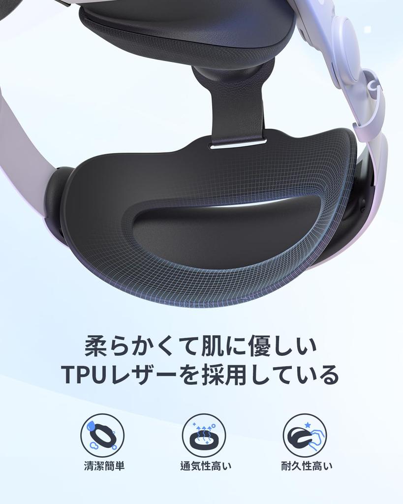 [Zybervr] Head Strap Head Strap Applicable To Meta Quest 3 Adjustable Quest 3 Strap Ergonomic Quest 3 Accessories