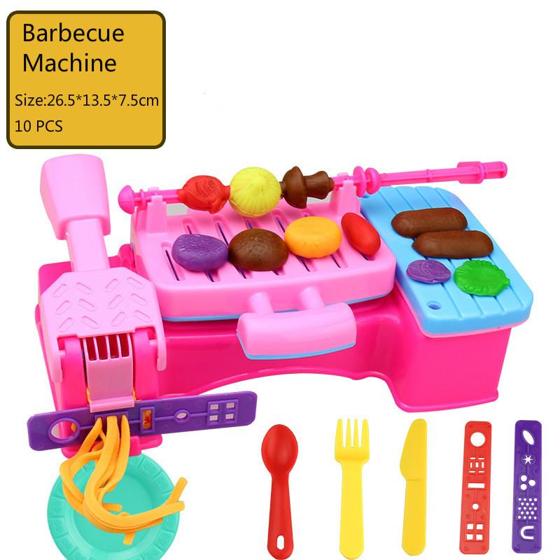 Kids Play Dough Creative 3D Educational Modeling Clay Plasticine Tools Kit DIY Design Play Doh for Girls Boys