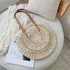 Beach Bags for Women Big Straw Handbag Hollow Flower Designer Female Shoulder Bag