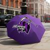 1 шт. Автоматический складной зонт - Узор Melbourne Storm, Портативный и складной дизайн с 8 спицами, Рождественские и Дни рождения Подарки