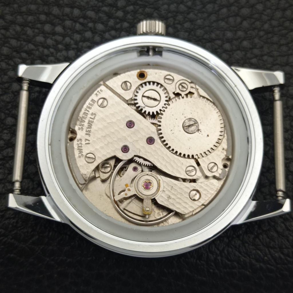 ВОССТАНОВЛЕННЫЕ ВИНТАЖНЫЕ МУЖСКИЕ ЧАСЫ MONTINE OF SWITZERLAND 17J WINDING 453e-a228318-2