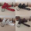Fashionable Ladies Leather Waist Belt With Classic Pin Closure For Daily Wear