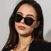 Модные круглые солнцезащитные очки женские дизайнерские брендовые ретро солнцезащитные очки женские винтажные оправы зеркальные для улицы Oculos De Sol