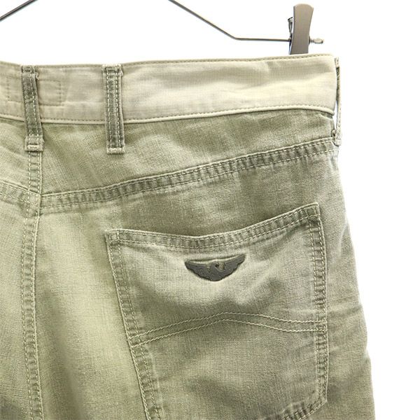 Armani Jeans Джинсовые шорты W30 синие Застежка на пуговицах Мужские Б/у