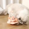 Игрушка для домашних животных Honey Bee Tumbler Spinning Play Tray Kitten High Amuse Amuse Cat Turntable Bite Protective Scratching Cat Toy