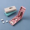 Travel Pill Box Holder Medicine Storage Organizer Container Drug Tablet Dispenser Pill Case Medicine Cutter