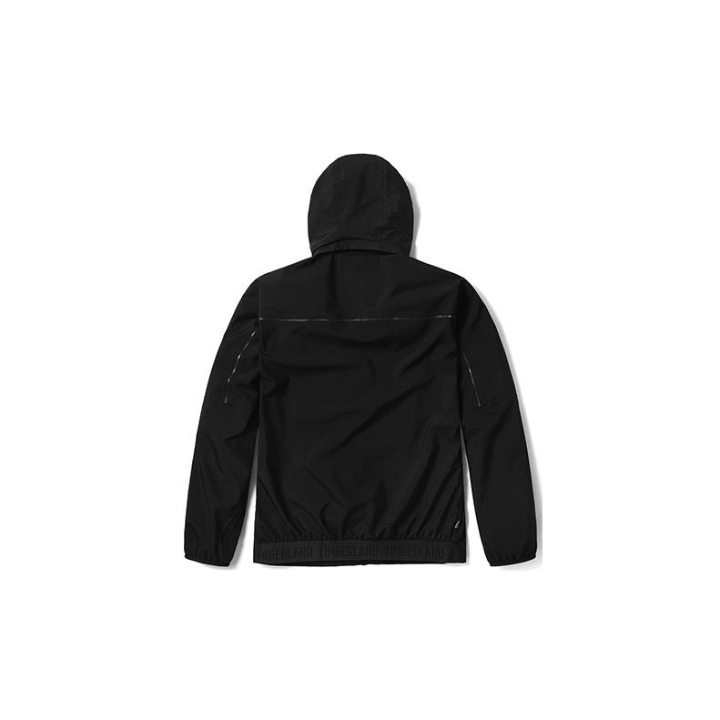 Timberland Дышащая складная куртка с капюшоном, мужские куртки, черные A24M3-001