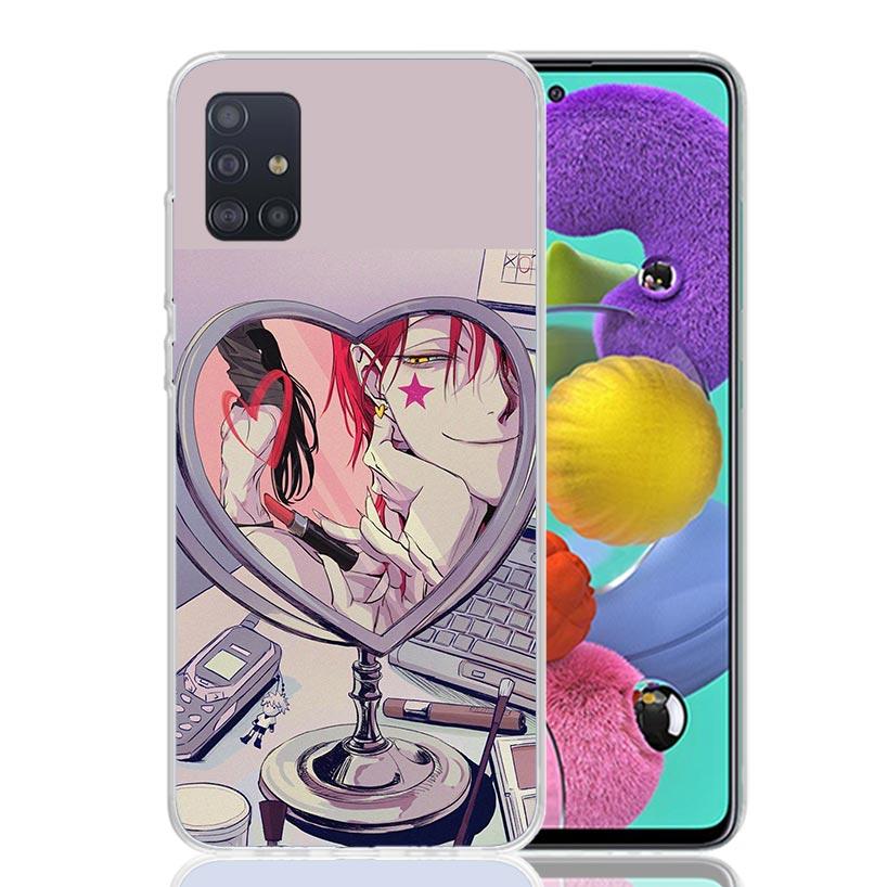 Чехол для телефона Huner X-Hunters Hisoka для Samsung Galaxy A52 A32 A22 A12 A02S A50S A30S A51 A31 AA71 Note 20 Ultra 10 S10 Plus Galax